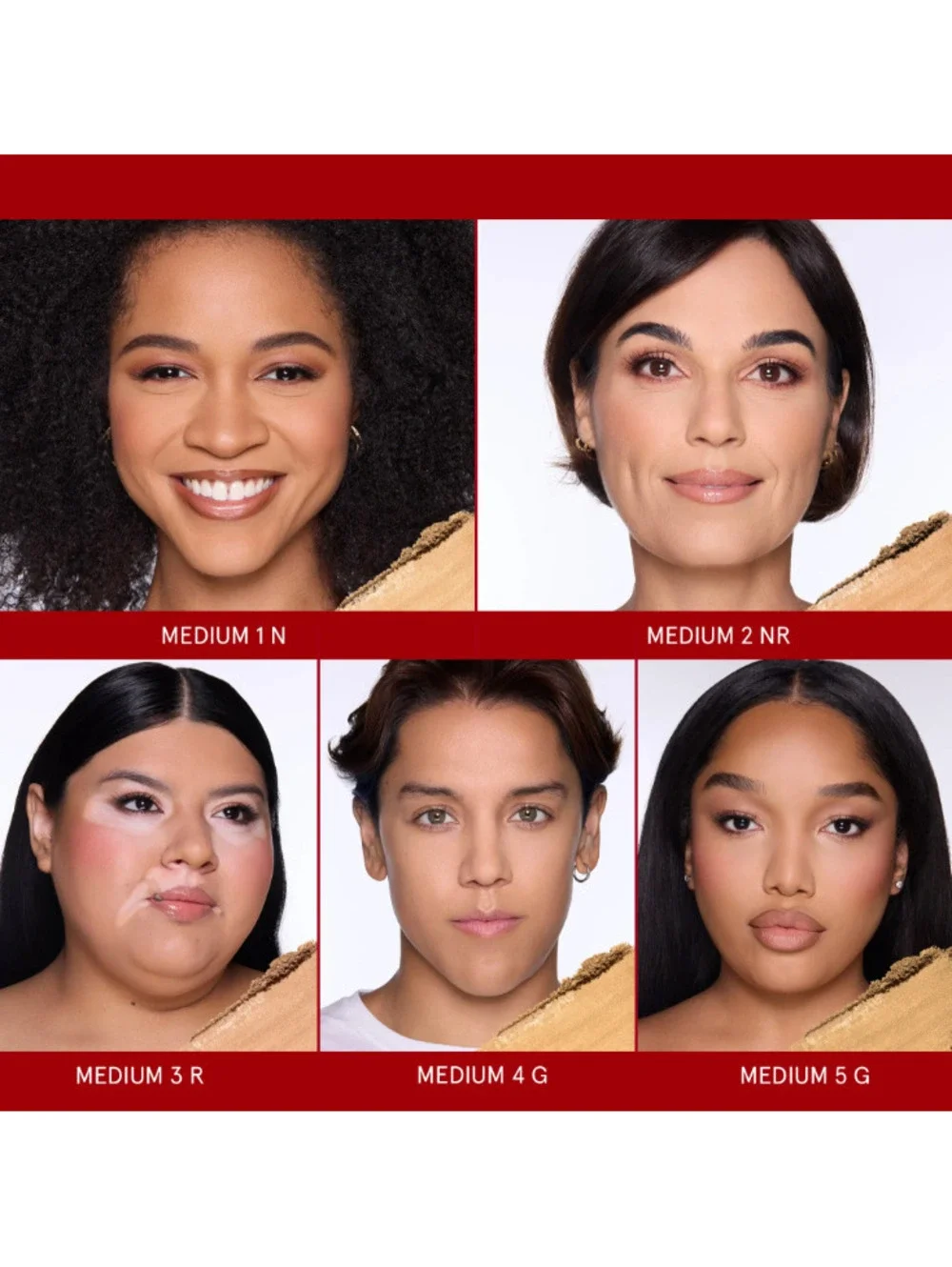 ONE/SIZE Turn Up the Base Powder Foundation – Medium Shades